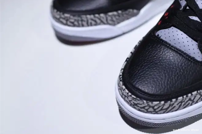 Rep Air Cement 854262-001 3 Jordan Black 0510